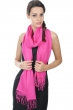 Cashmere & Seta cashmere donna scialli platine rosa molto intenso 204 cm x 92 cm
